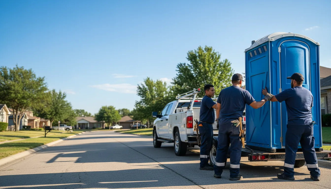 Portable Toilet Rental in Gracemont, OK near me